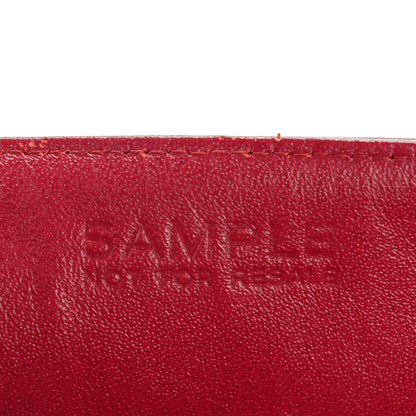 Chanel Caviar Quilted Jumbo Double Flap Dark Red 9 of 9