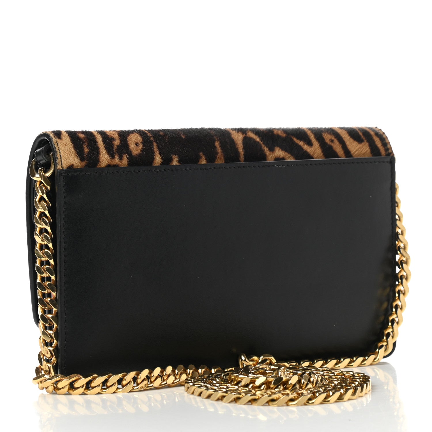 Burberry Calf Hair Leopard Print Small TB Bag 3 of 9