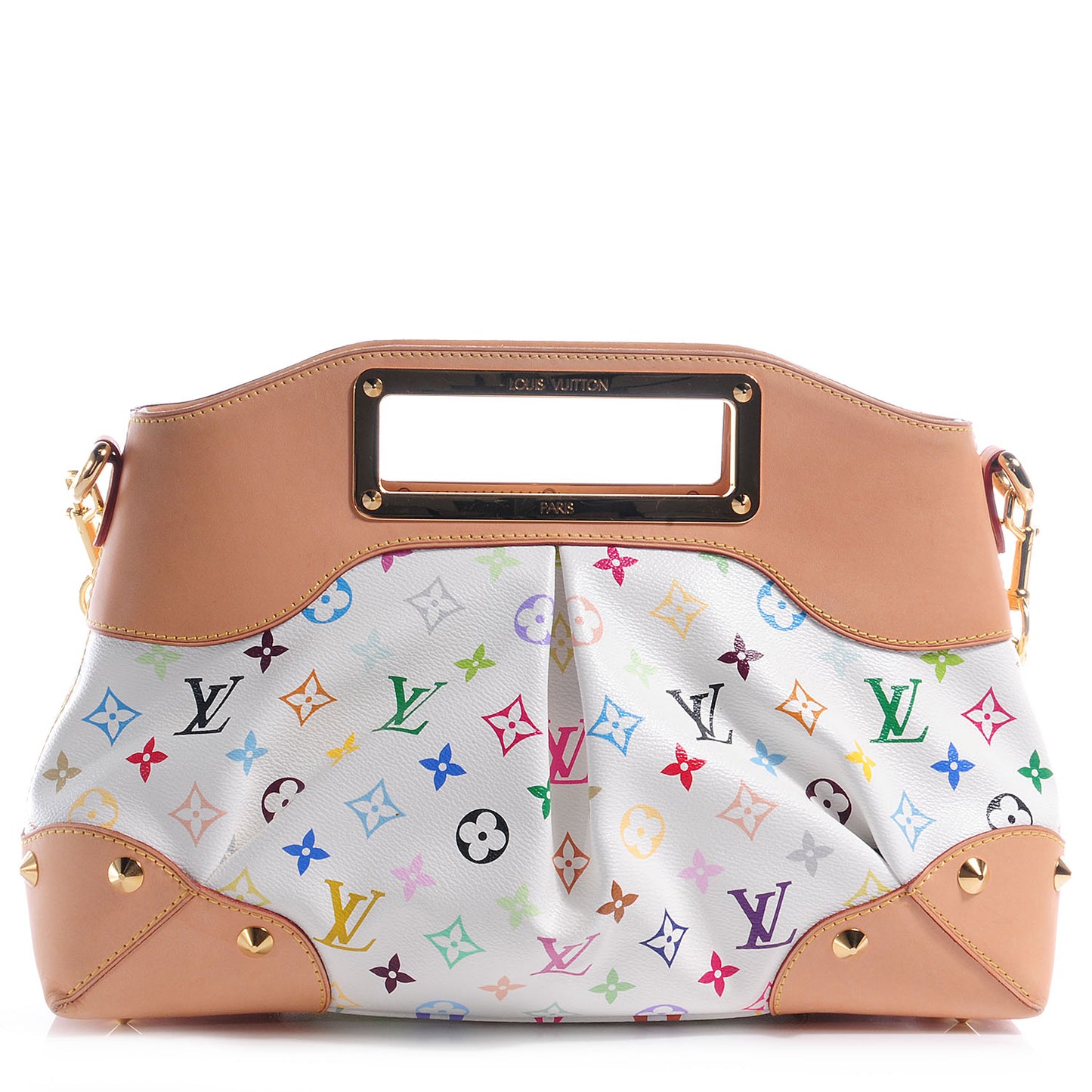 Monogram Multicolor Judy MM White