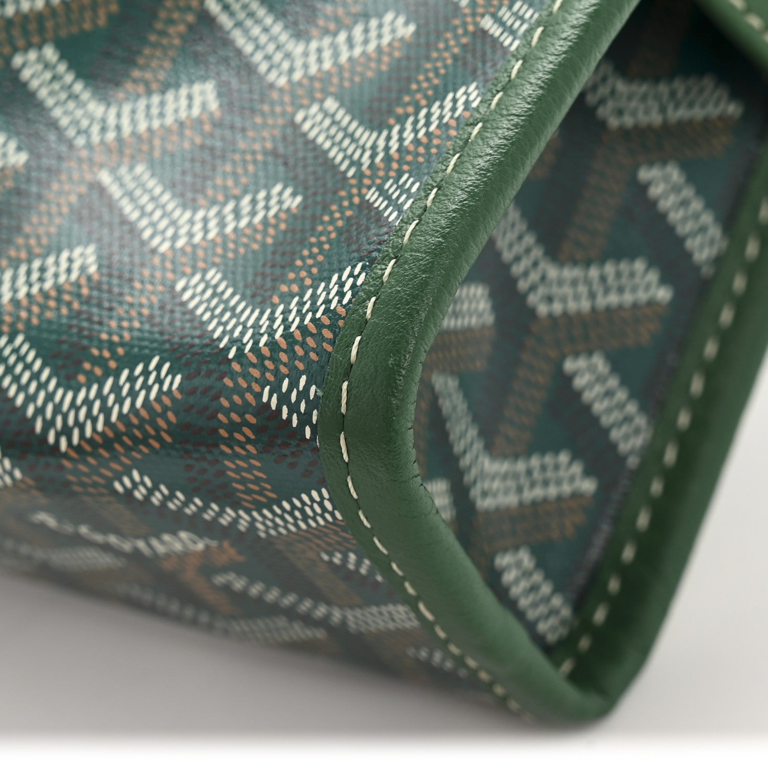 Goyard Goyardine Jouvence Toiletry Pouch MM Green 8 of 8