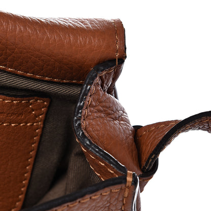 Chloe Calfskin Mini Marcie Round Crossbody Bag Tan 6 of 10