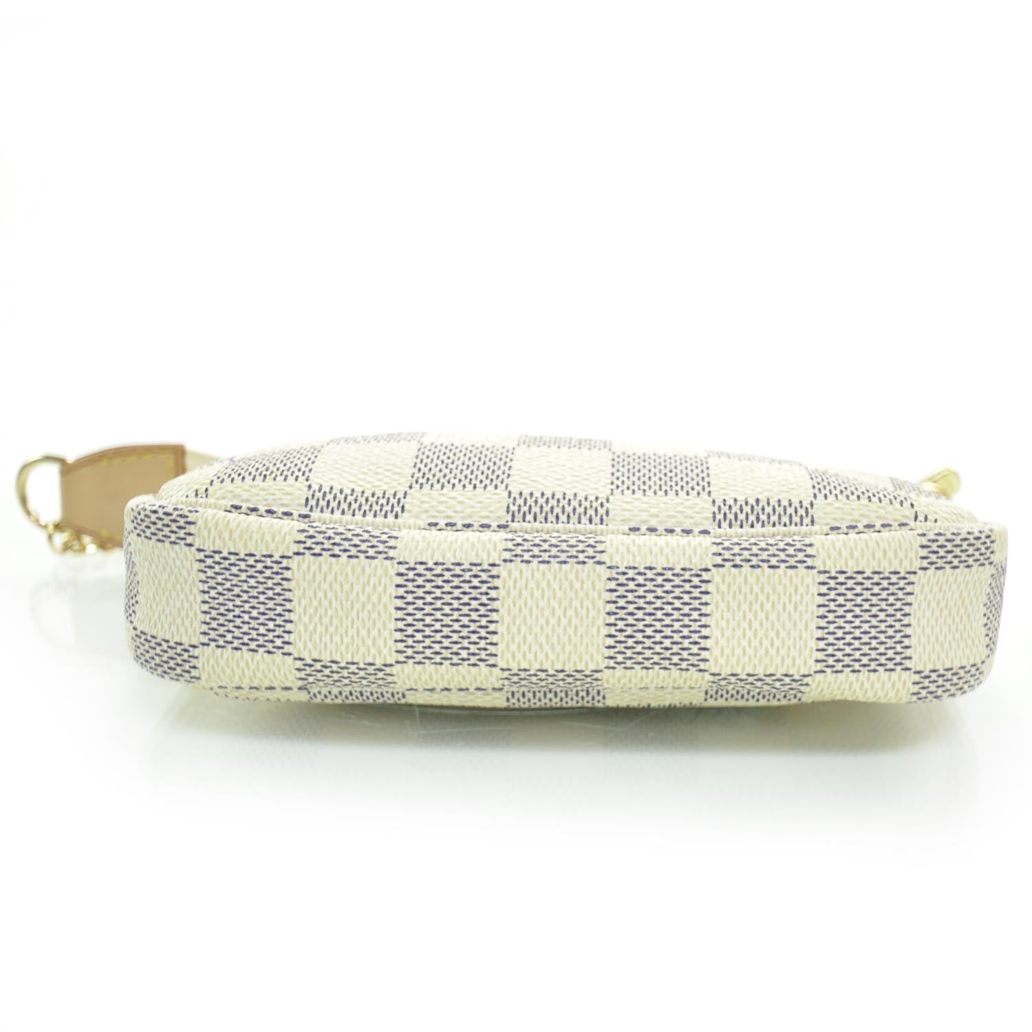 Louis Vuitton Damier Azur Mini Pochette Accessories 4 of 7
