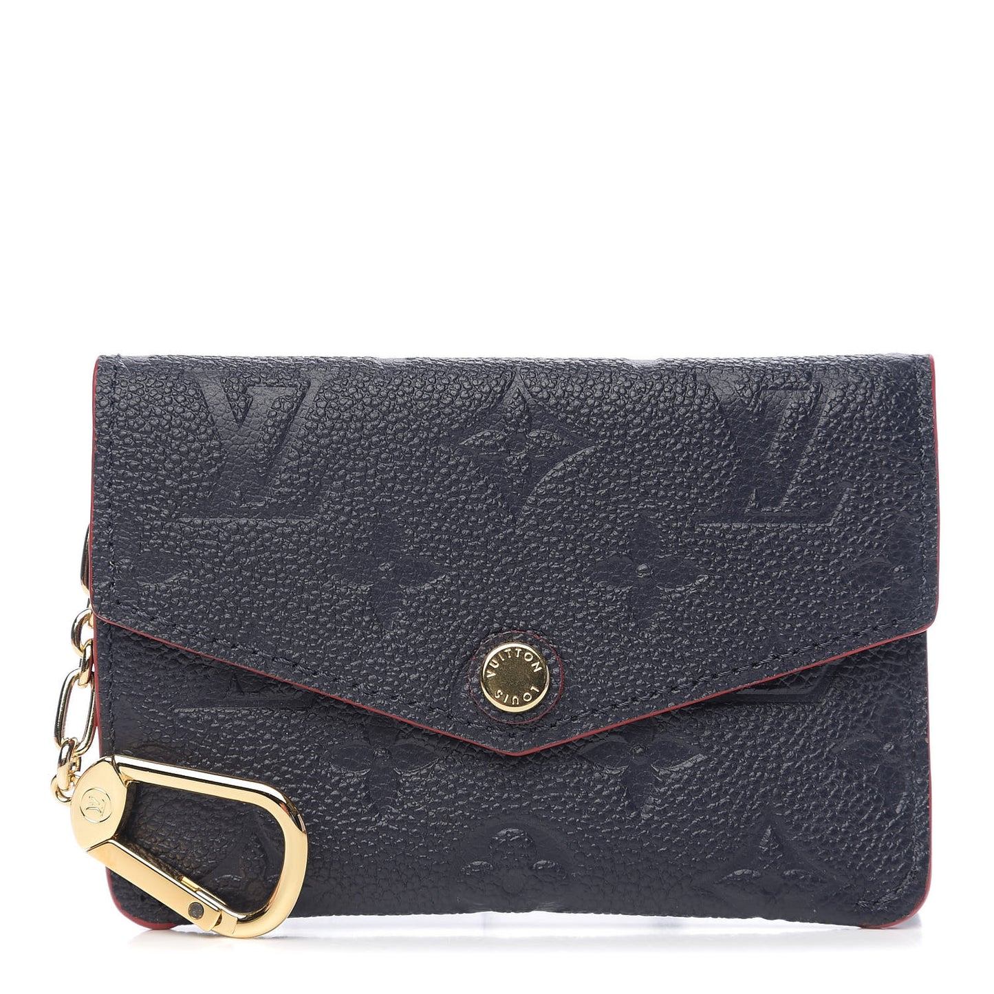 Empreinte Key Pouch Marine Rouge