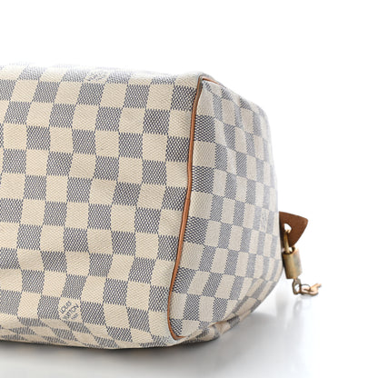 Louis Vuitton Damier Azur Speedy 30 9 of 10