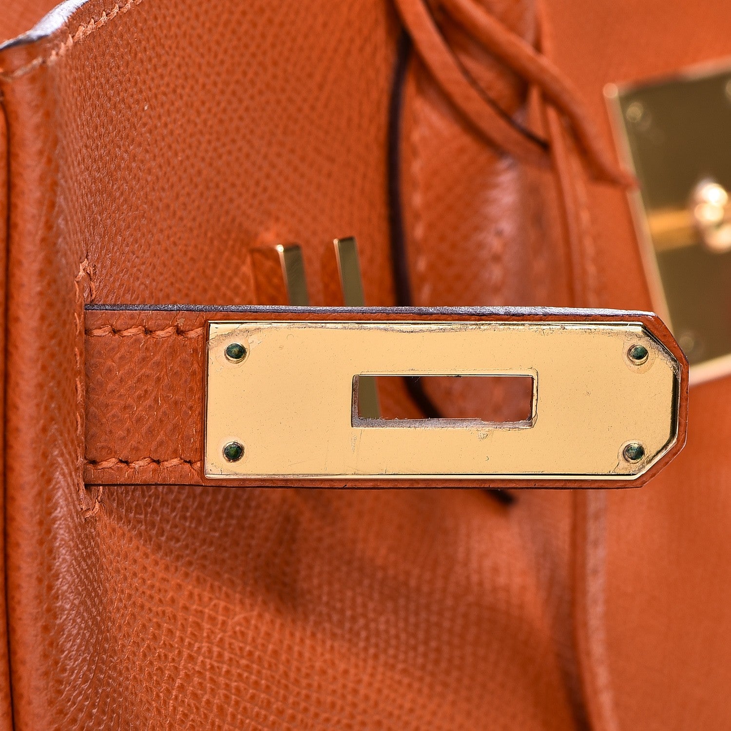 Hermes Epsom Birkin 30 Orange 21 of 41