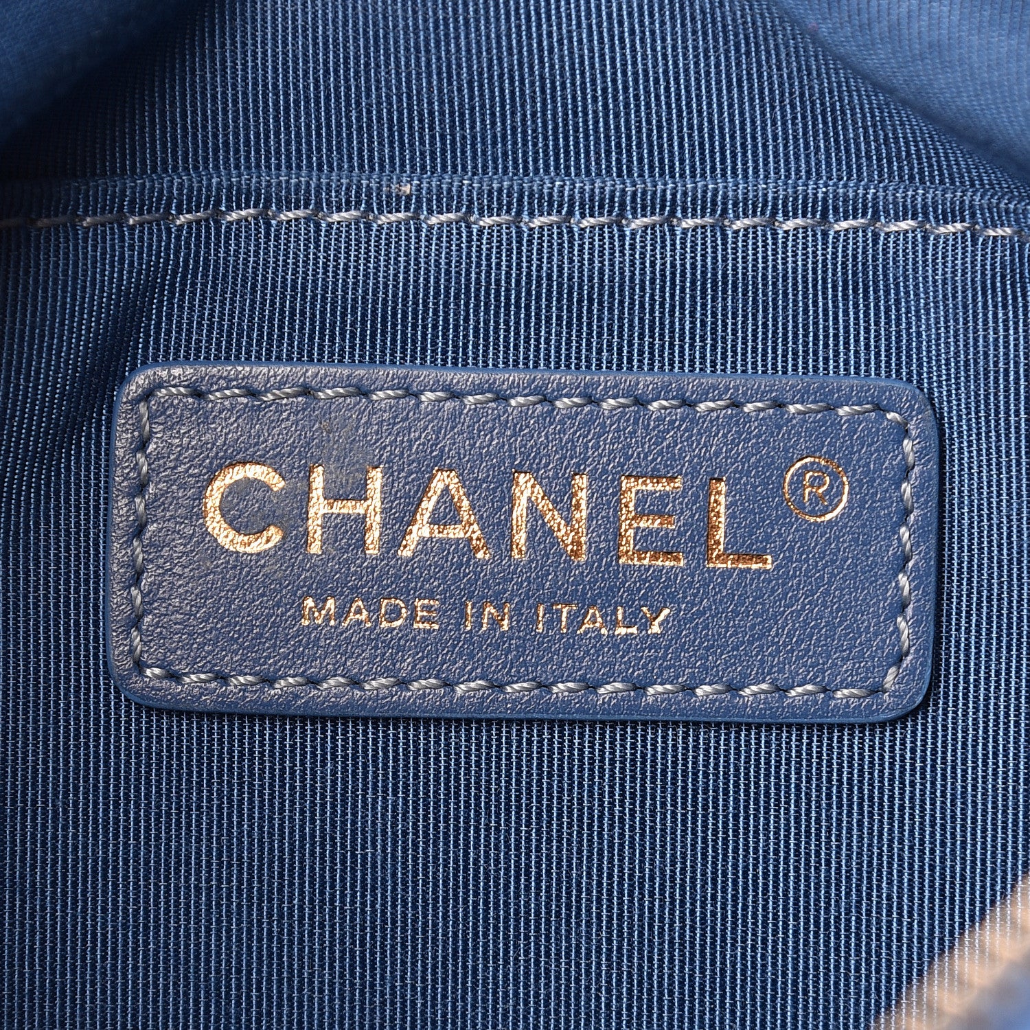 Chanel Lambskin Quilted Bi Waist Bag Fanny Pack Blue 6 of 11