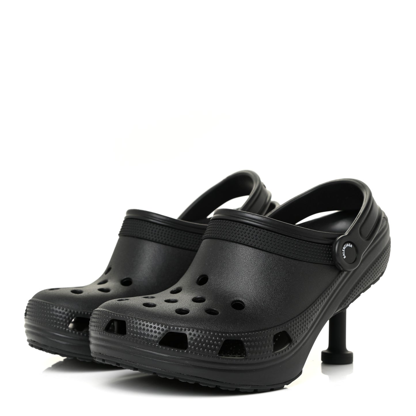 X CROCS Rubber Womens Madame 80 Sandals 39 Black