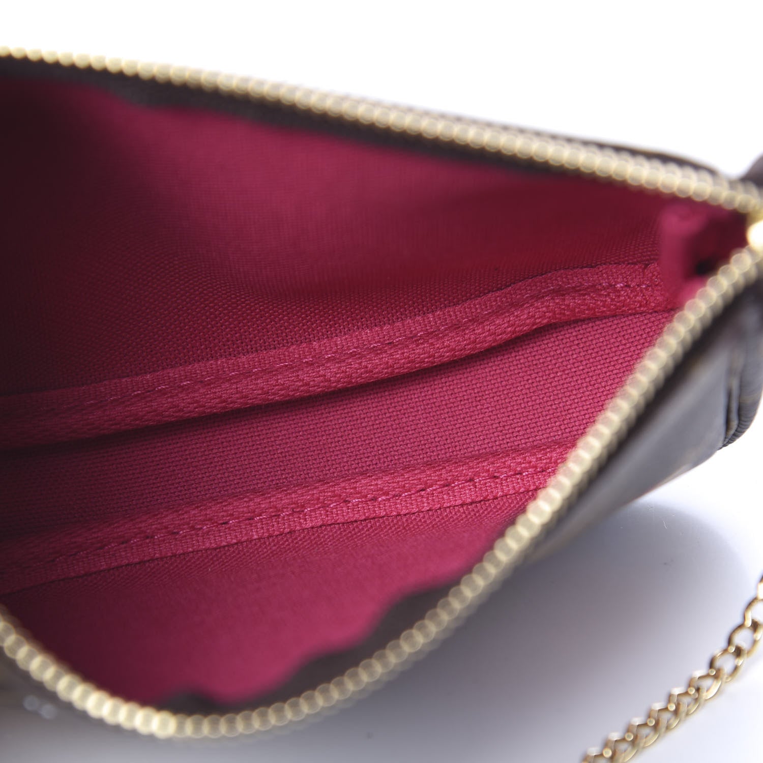 Louis Vuitton Monogram 2020 Christmas Animation Roller Coaster Mini Pochette Accessories Pivoine 5 of 8