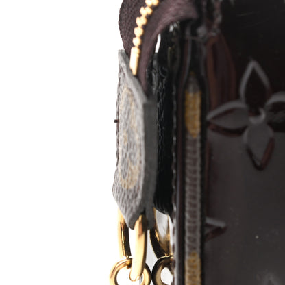 Louis Vuitton Vernis Monogram Mini Pochette Accessories Amarante 8 of 9