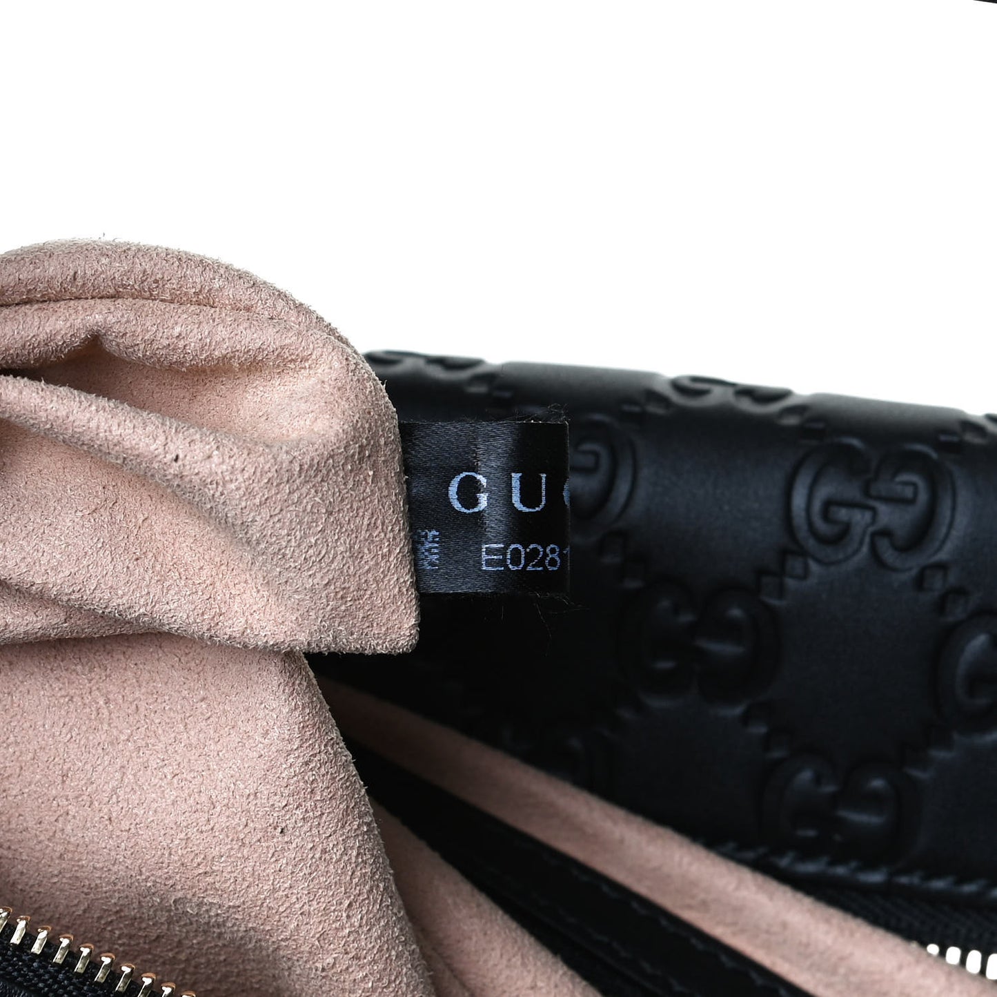 Guccissima Signature Large Linea A Hobo Black