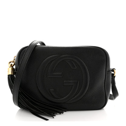 Gucci Pebbled Calfskin Small Soho Disco Bag Black 1 of 17