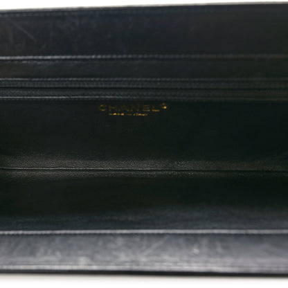 Chanel Lambskin Quilted Clutch Black 5 of 7
