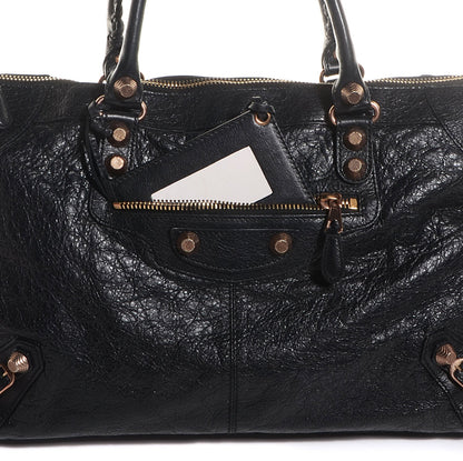Balenciaga Agneau Giant 12 Rose Gold Hardware Work Black 11 of 11