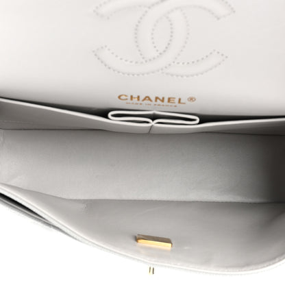 Chanel Caviar Quilted Small Double Flap Grey 5 of 13