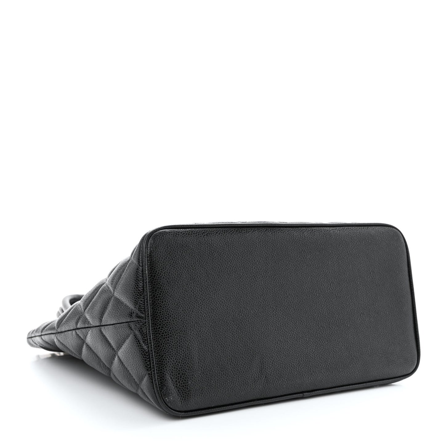 Caviar Quilted Medallion Tote Black