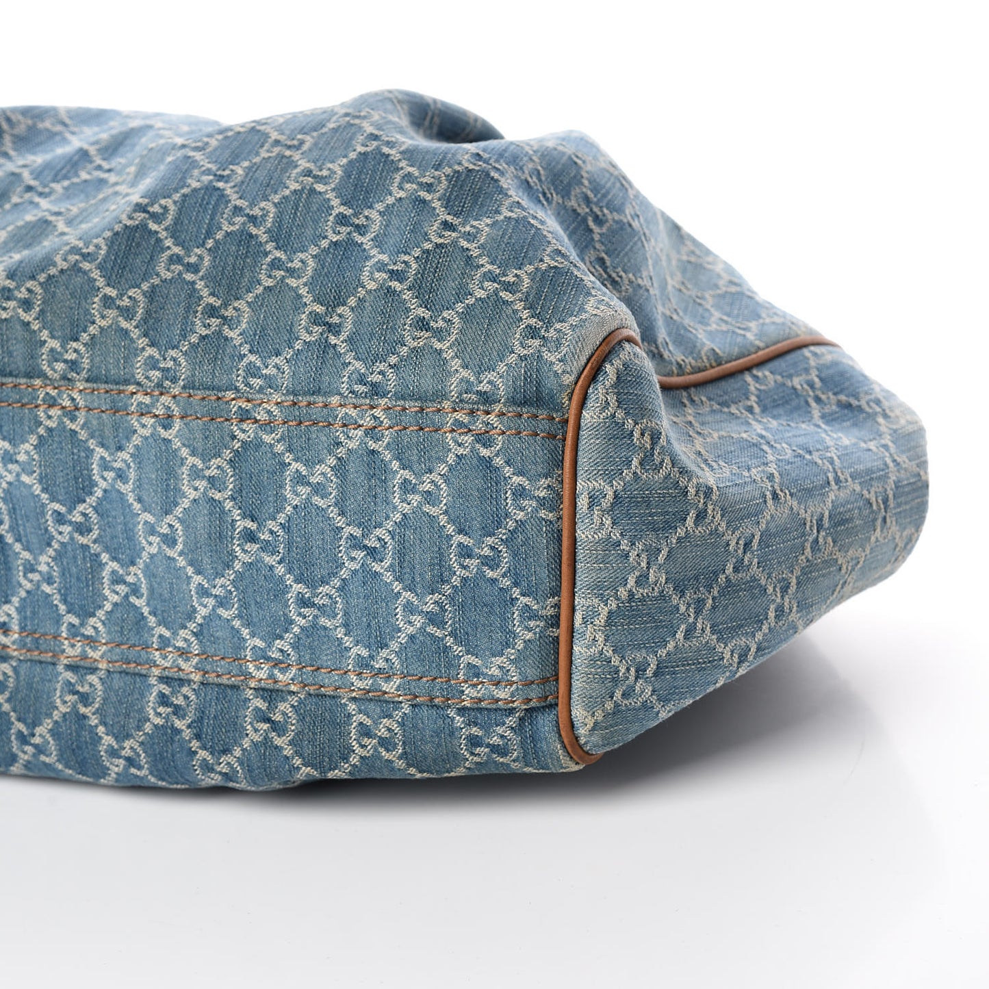 Denim Monogram Large Sukey Tote