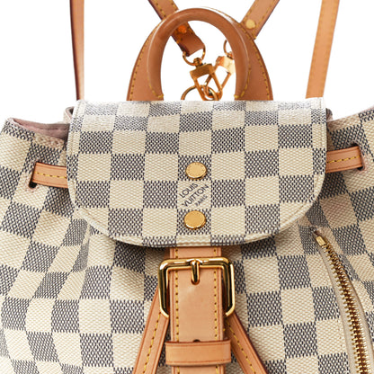 Louis Vuitton Damier Azur Sperone BB Backpack 6 of 13