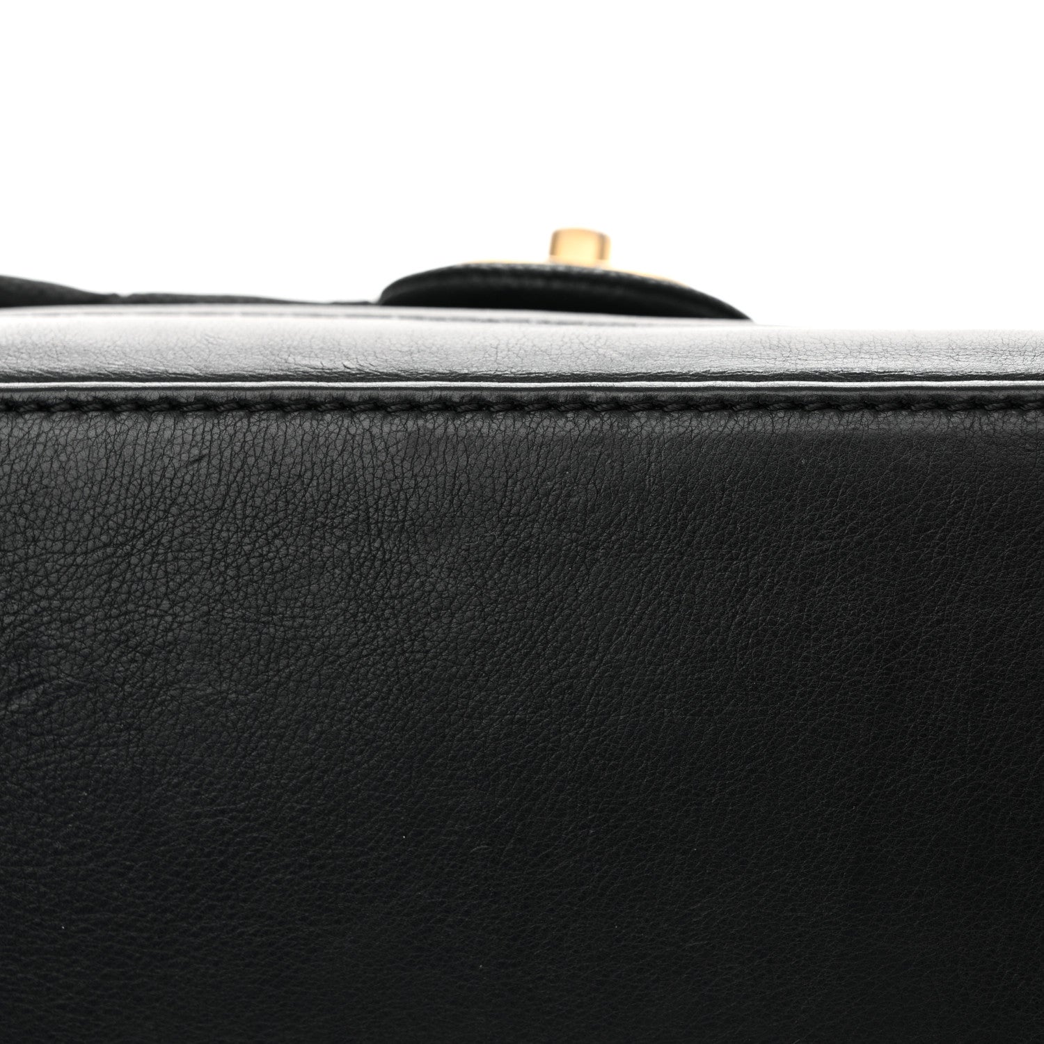 Chanel Iridescent Grained Calfskin Medium Globe Trotter Flap Black 15 of 15