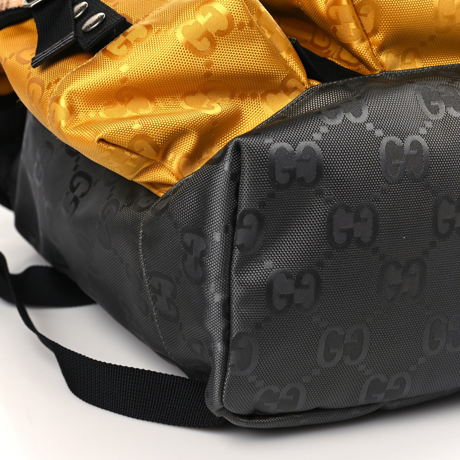 Gucci Tweed Econyl Nylon Monogram Off The Grid Utility Pocket Backpack Multicolor 8 of 9