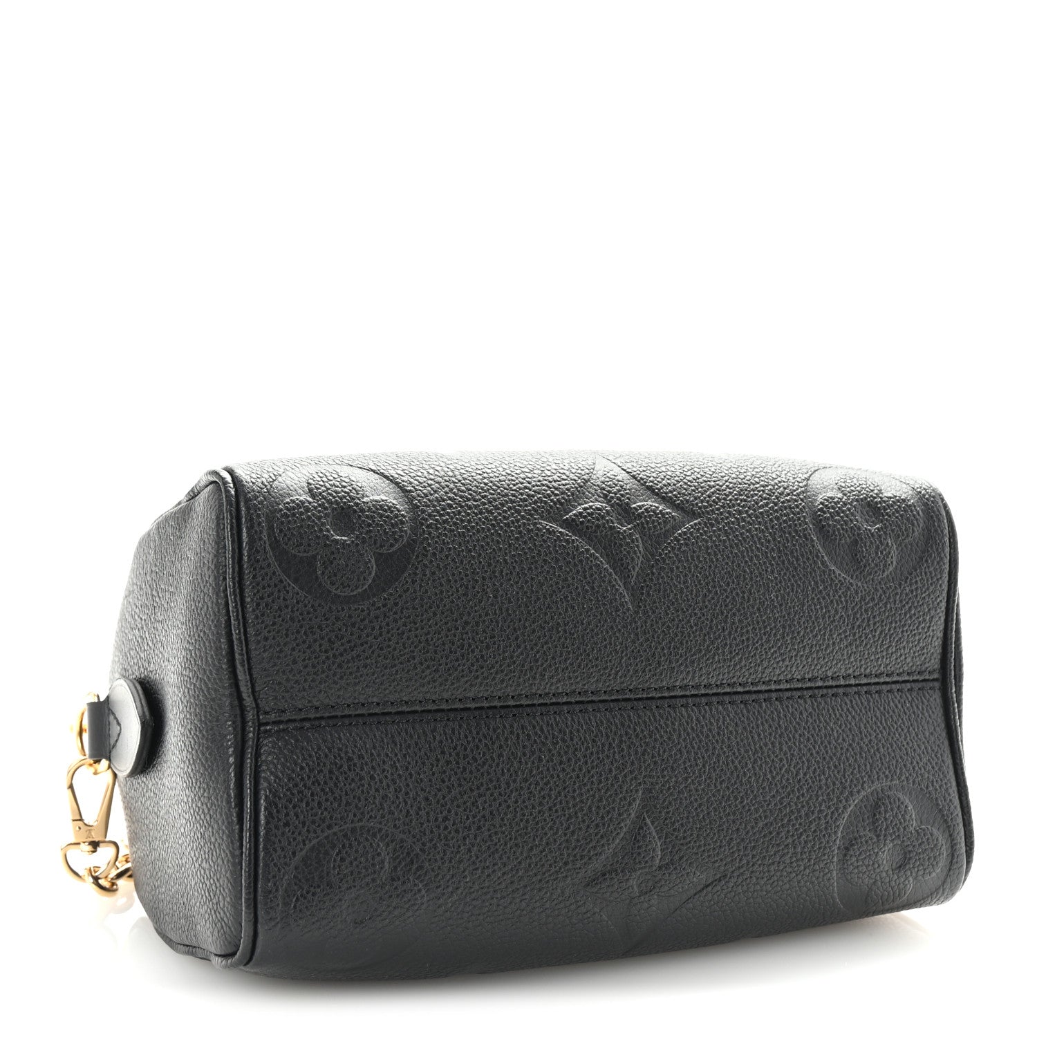 Louis Vuitton Empreinte Monogram Giant Speedy Bandouliere 20 Black 4 of 9