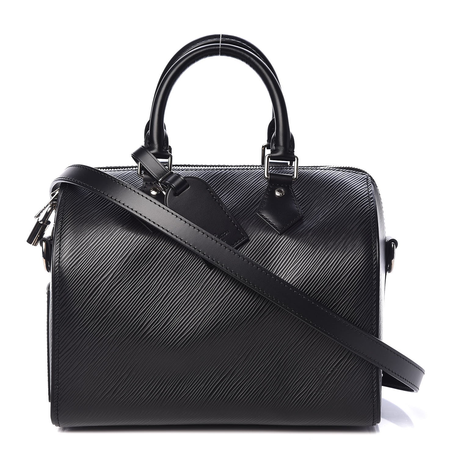 Louis Vuitton Epi Speedy Bandouliere 25 Black 1 of 8
