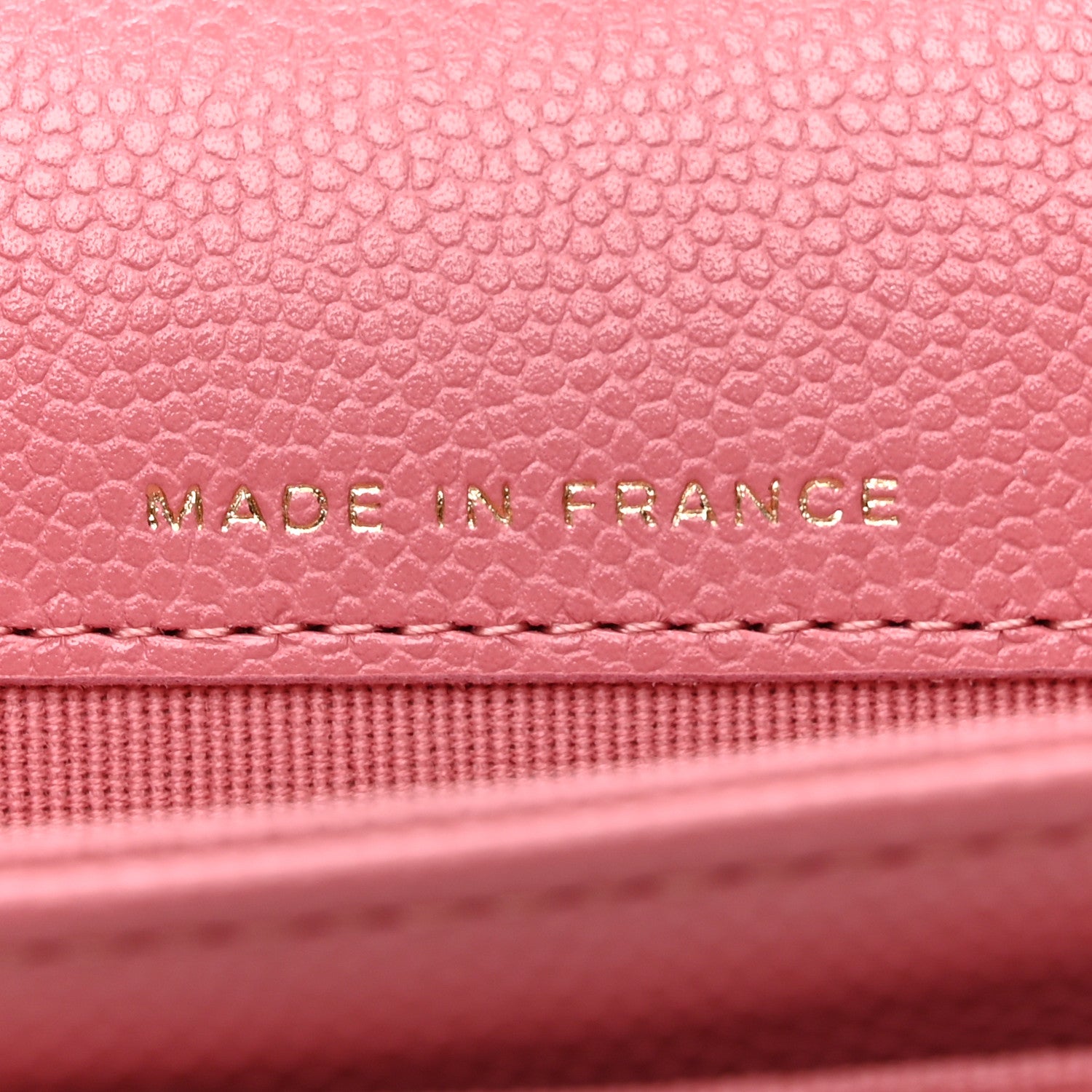 Chanel Caviar Quilted Flap Card Holder Wallet Pink 7 of 8