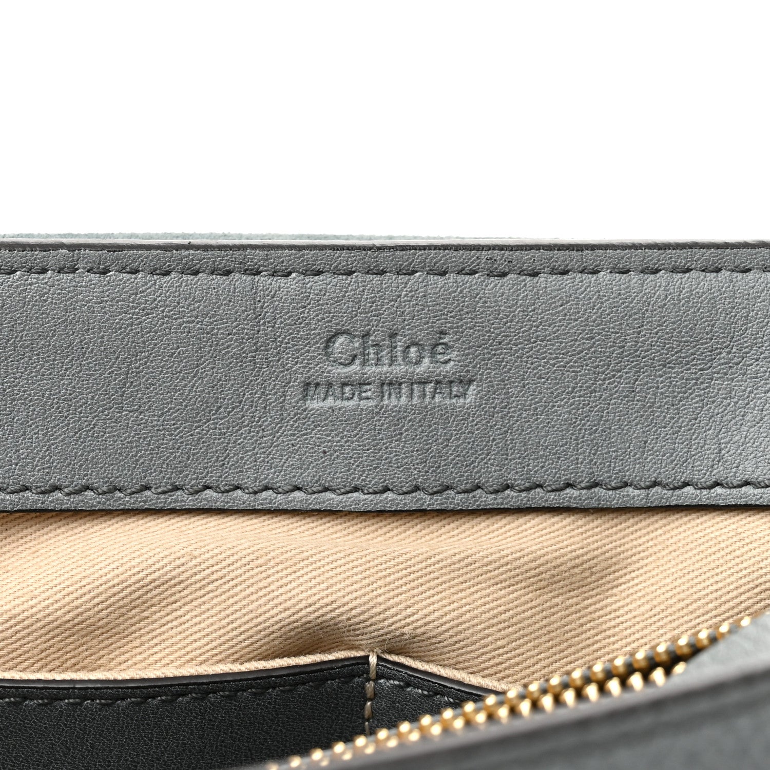 Chloe Calfskin Small Faye Day Shoulder Bag Cloudy Blue 6 of 11