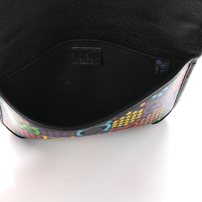 Gucci GG Supreme Monogram Psychedelic Slim Belt Bag Black 5 of 10