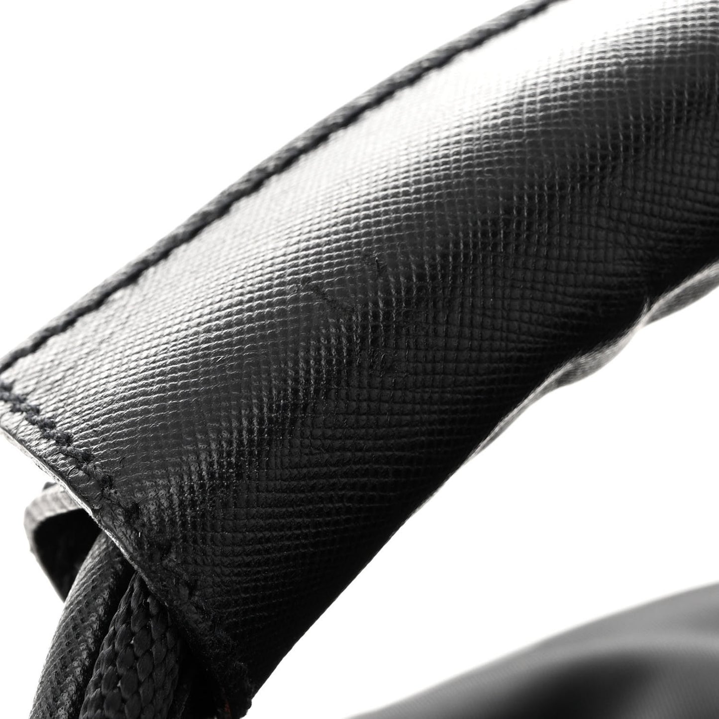 Re-Nylon Saffiano Duffle Bag Black