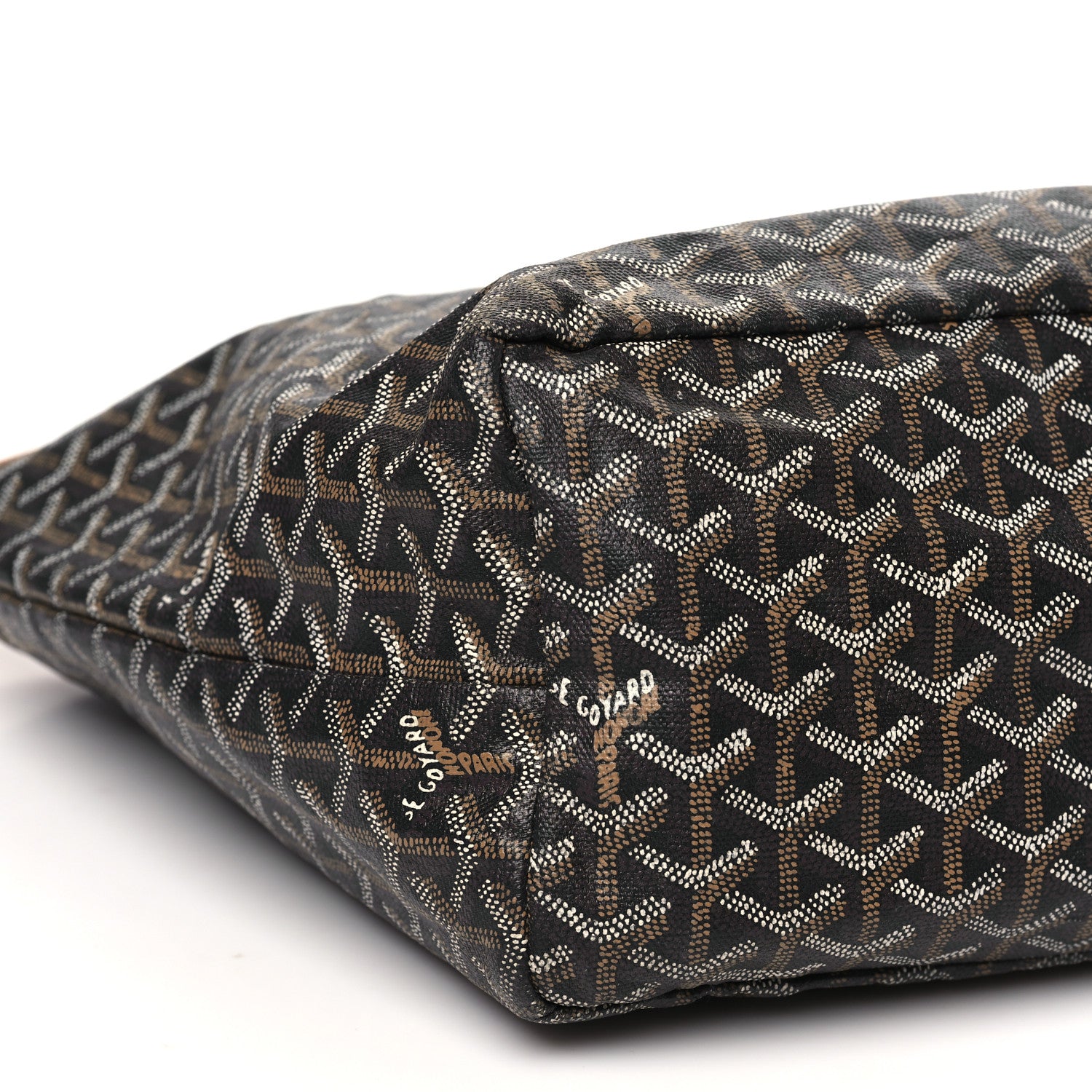 Goyard Goyardine Saint Louis PM Black Gold 10 of 14