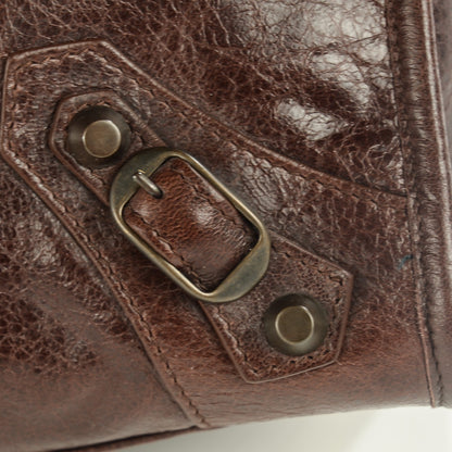 Balenciaga Agneau Classic Hardware City Cigare Fonce 14 of 16