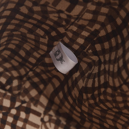 MCM Visetos Medium Anya Shopper Tote Soft Pink 6 of 10