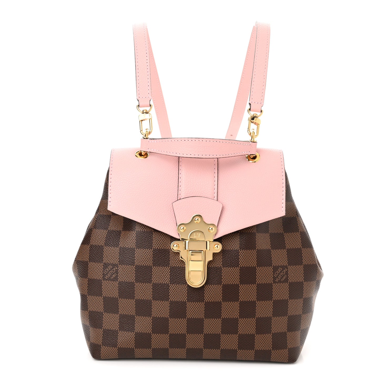 Damier Ebene Clapton Backpack Magnolia