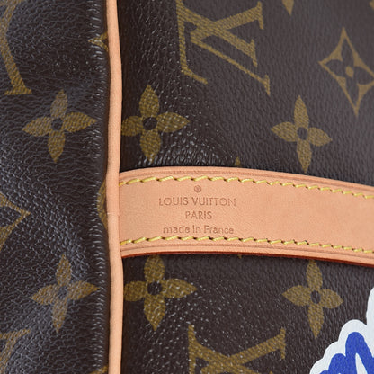 Louis Vuitton Monogram Patches Speedy Bandouliere 30 7 of 11