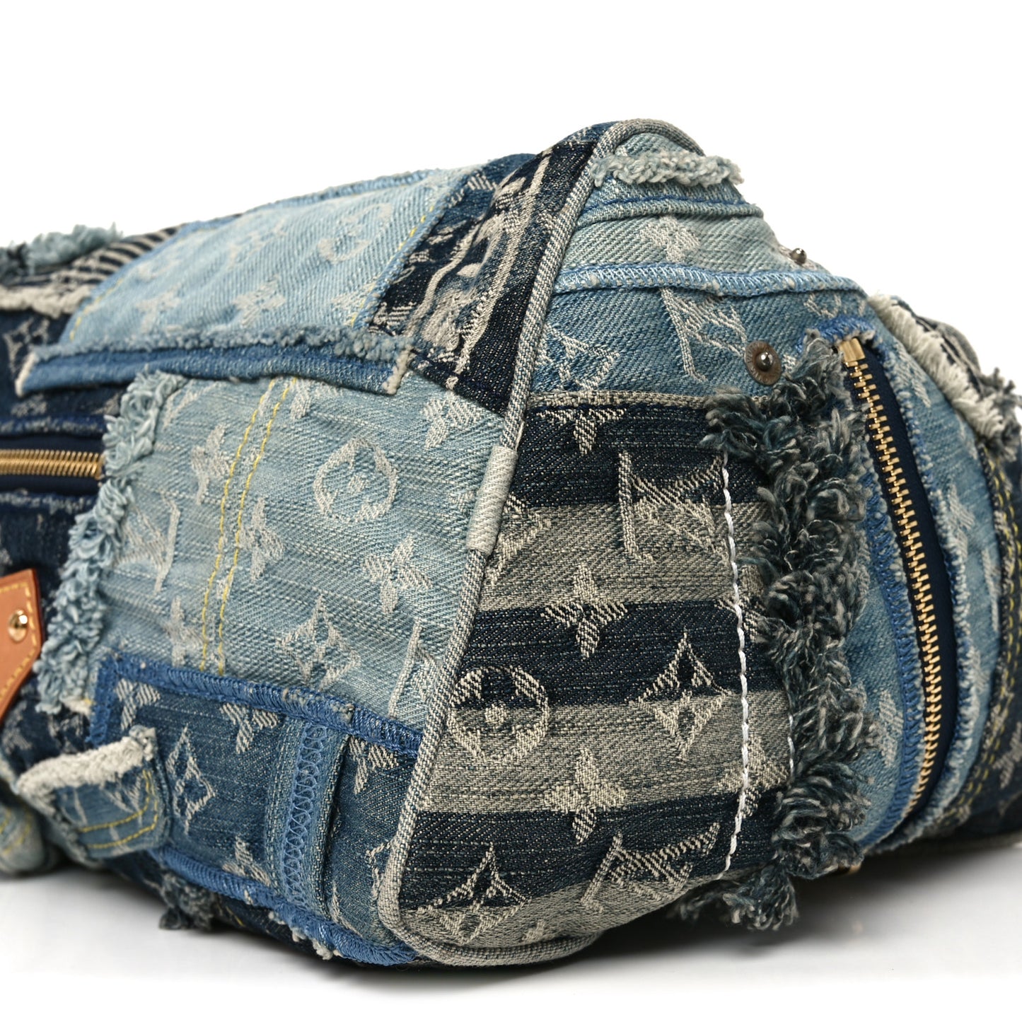 Denim Patchwork Speedy 30 Blue