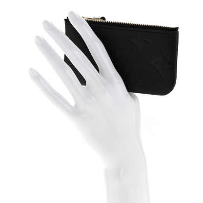 Louis Vuitton Empreinte Monogram Giant Key Pouch Black 2 of 9