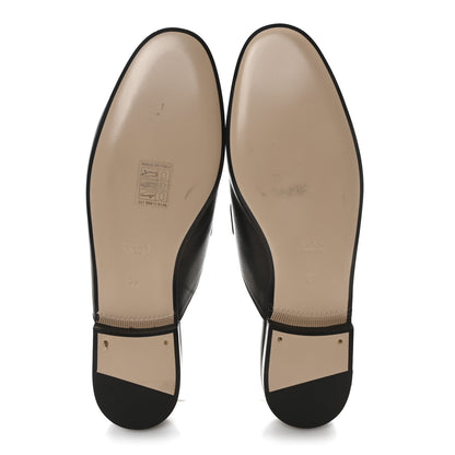 Gucci Malaga Kid Web Womens Princetown Slippers 37 Black 6 of 9