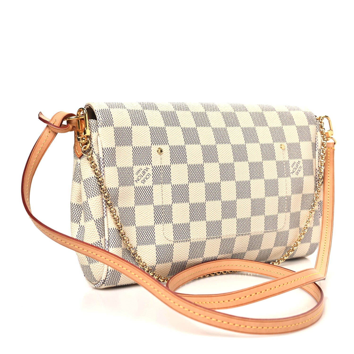 Louis Vuitton Damier Azur Favorite MM 3 of 10