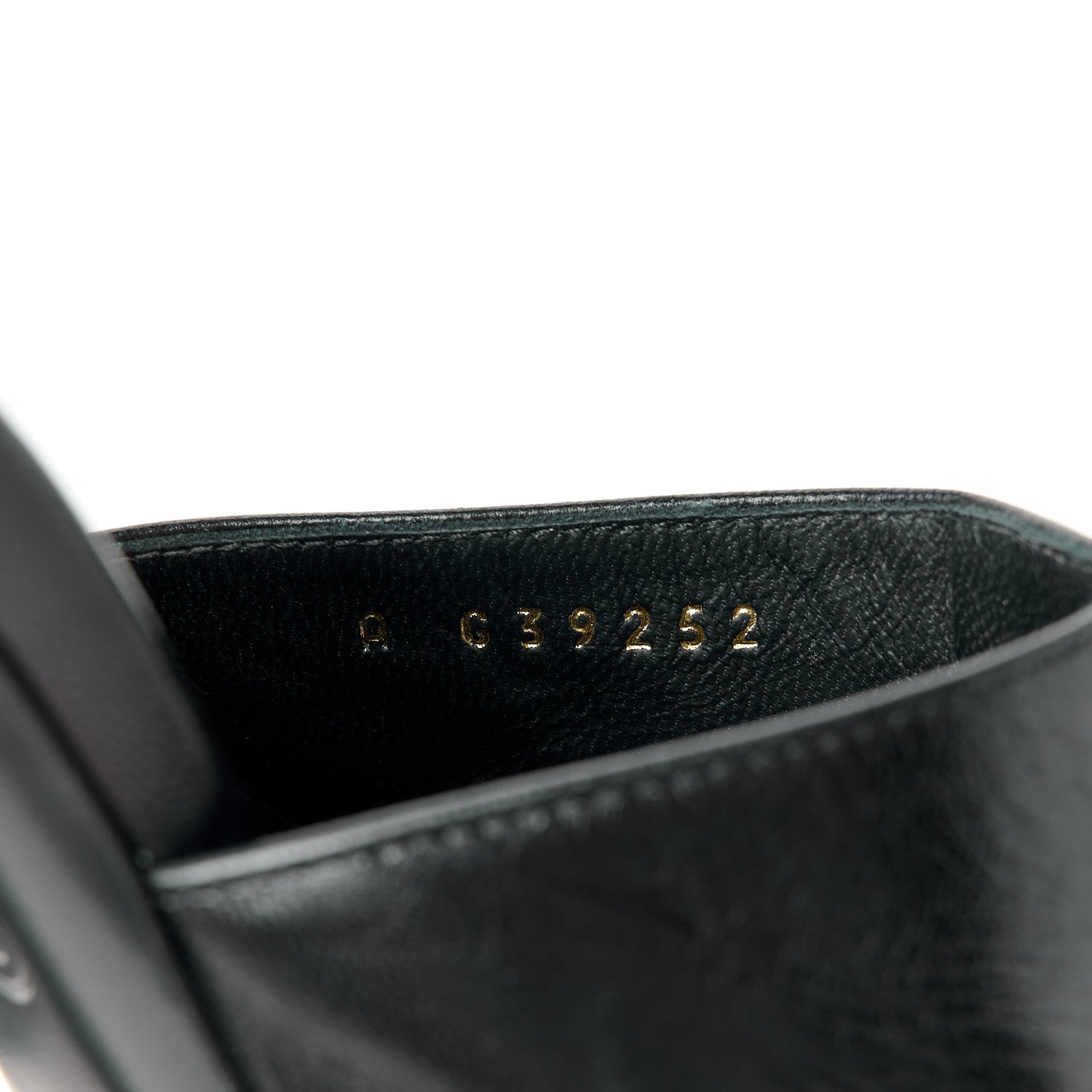 Chanel Shiny Goatskin Pearl Mule Sandals 38 Black 9 of 10
