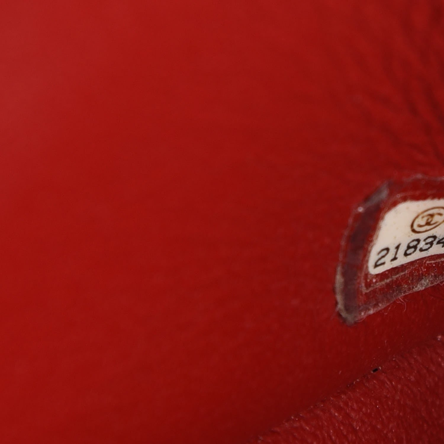 Chanel Crumpled Grained Calfskin Flap Red 7 of 8