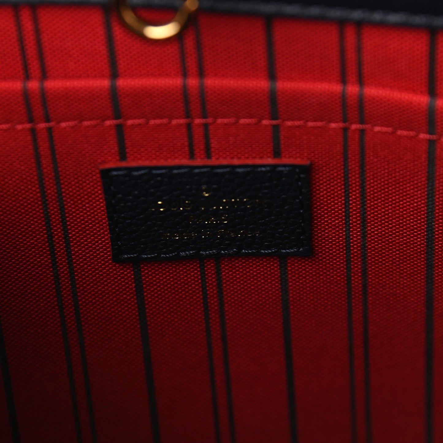 Empreinte Montaigne MM Marine Rouge