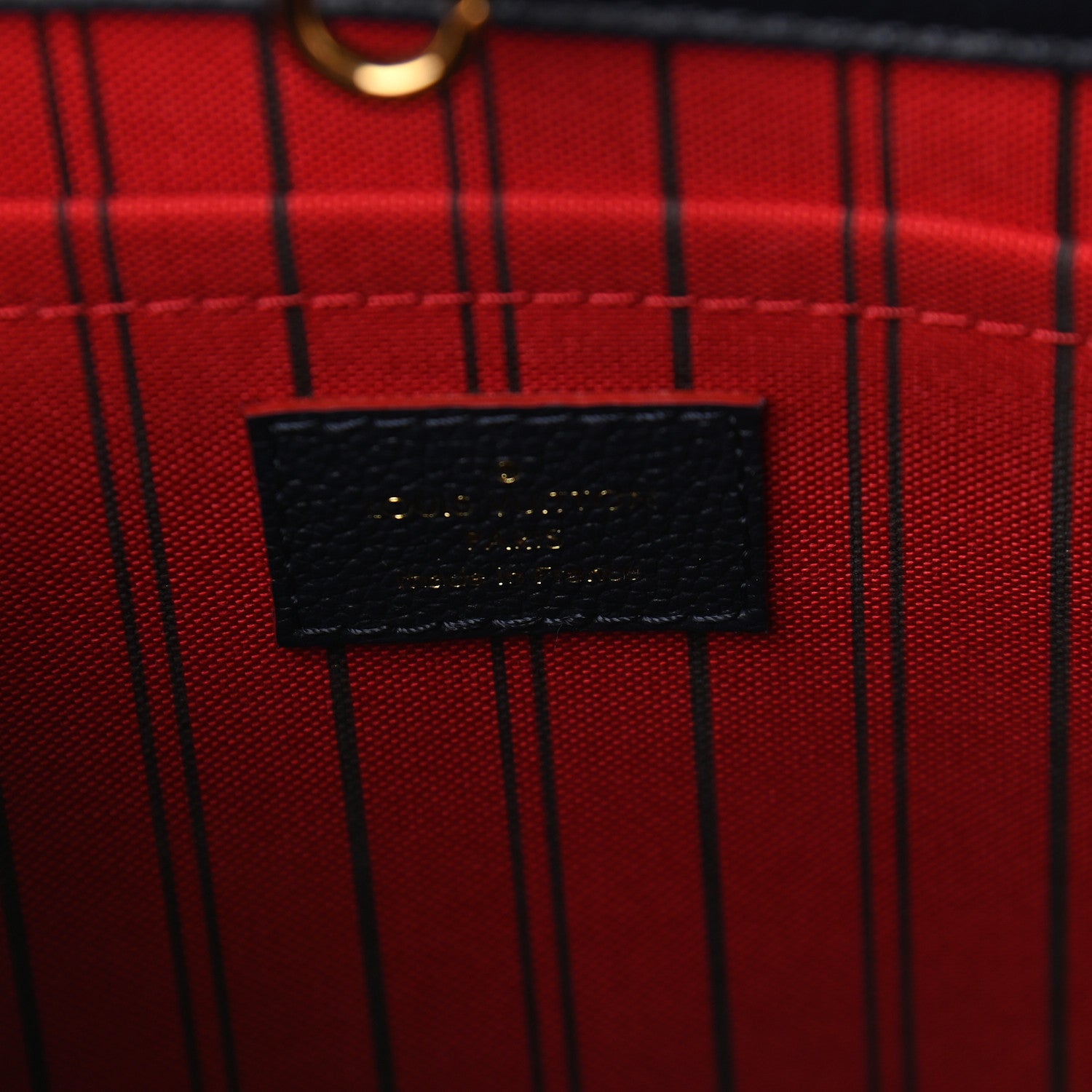 Louis Vuitton Empreinte Montaigne MM Marine Rouge 6 of 9