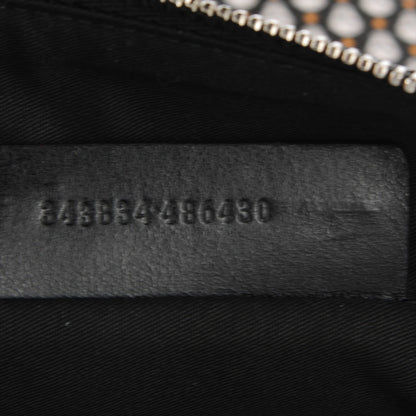 Alexander McQueen Coated Canvas Mini Skull Zipped Pouch Black 7 of 7