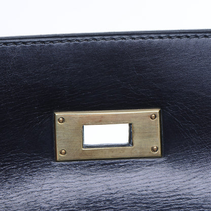 Hermes Box Kelly Retourne 32 Indigo 14 of 27