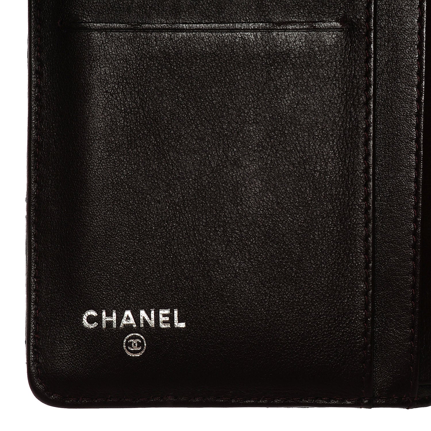 Chanel Caviar Quilted Large Zip Wallet Black 7 of 8