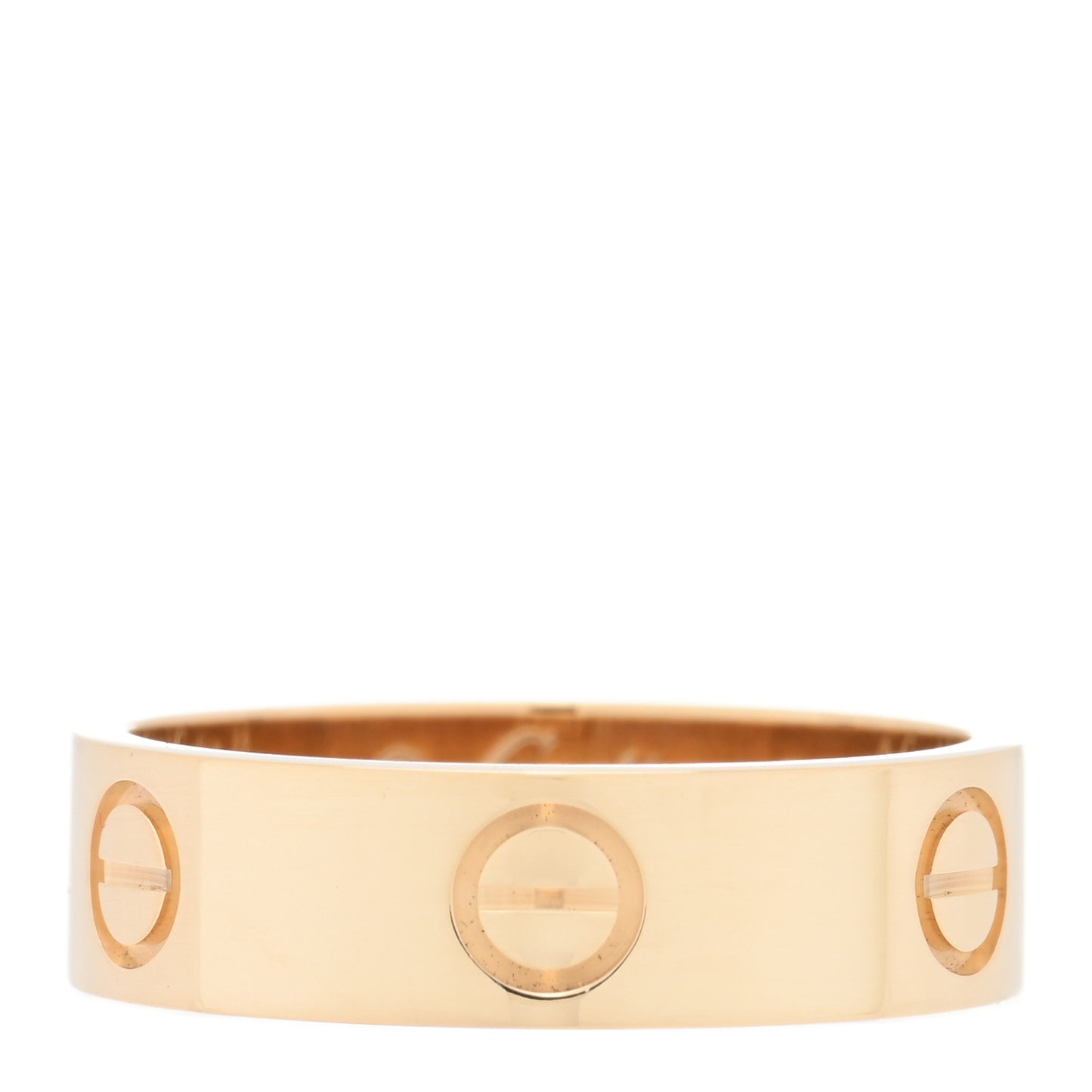 18K Yellow Gold 5.5mm LOVE Ring 56 7.75