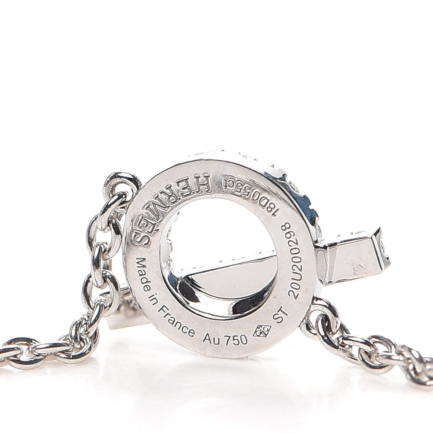 18K White Gold Diamond Finesse Bracelet ST