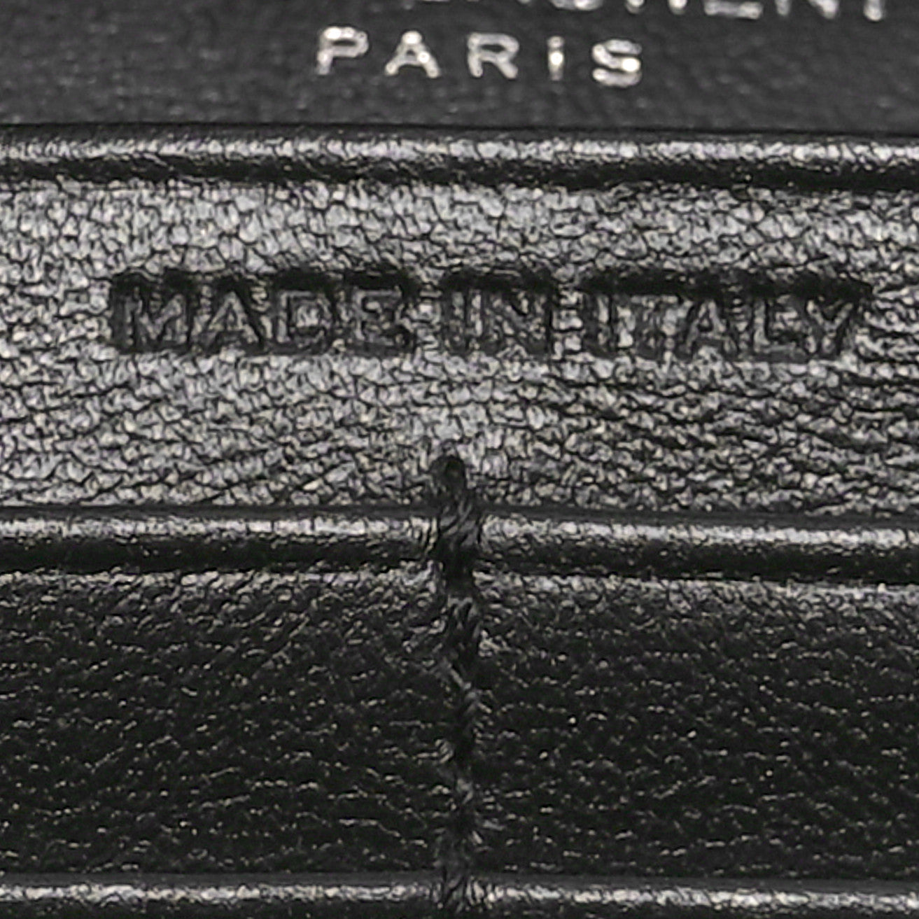 Lambskin Y Quilted Monogram Large Loulou Flap Wallet Black