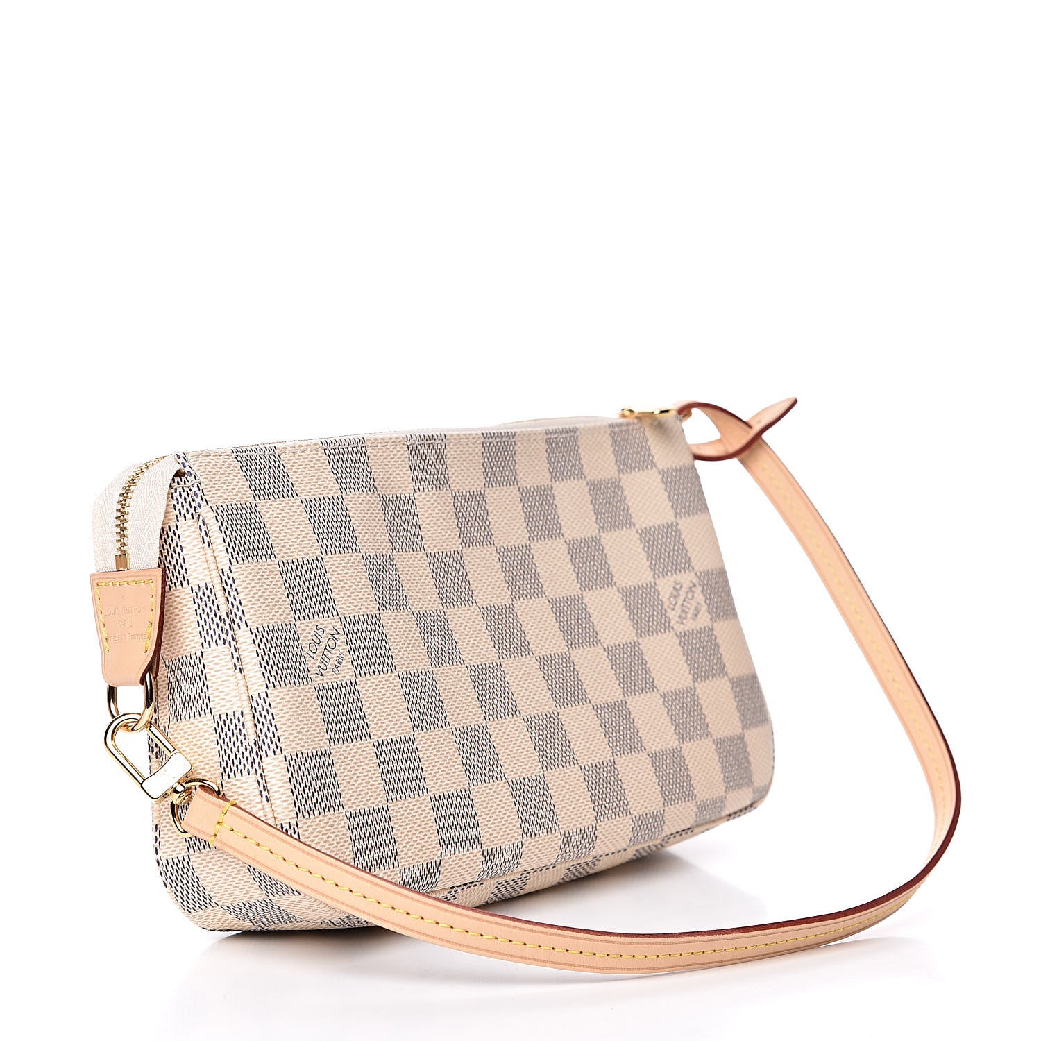 Louis Vuitton Damier Azur Pochette Accessories NM 3 of 9