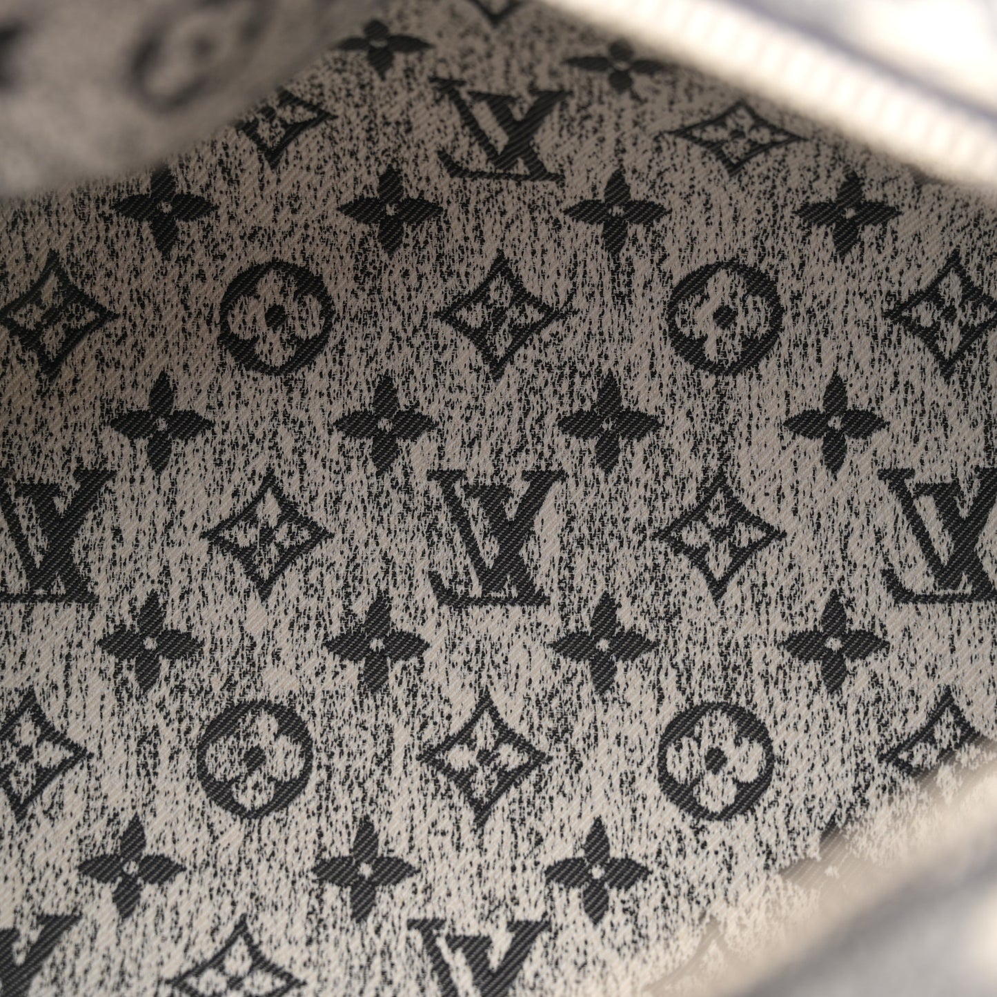 Denim Monogram Jacquard Speedy Bandouliere 25 Black